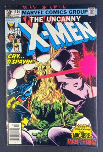 Uncanny X-Men (1981) #144 VF- (7.5) Man-Thing Cover App Brent Anderson