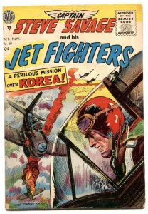 Captain Steve Savage and His Jet Fighters #10 1955 VG