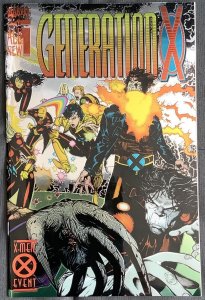 Generation X #1 (1994, Marvel) Chromium Cover. 1st appearance of Chamber. VF/NM