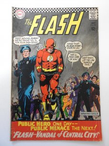 The Flash #164 (1966) VG Condition ink front/back cover