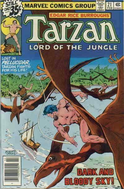 Tarzan (Marvel) #21 VF; Marvel | save on shipping - details inside