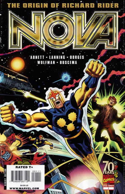 Nova: Origin of Richard Rider #1 VF/NM; Marvel | save on shipping - details insi