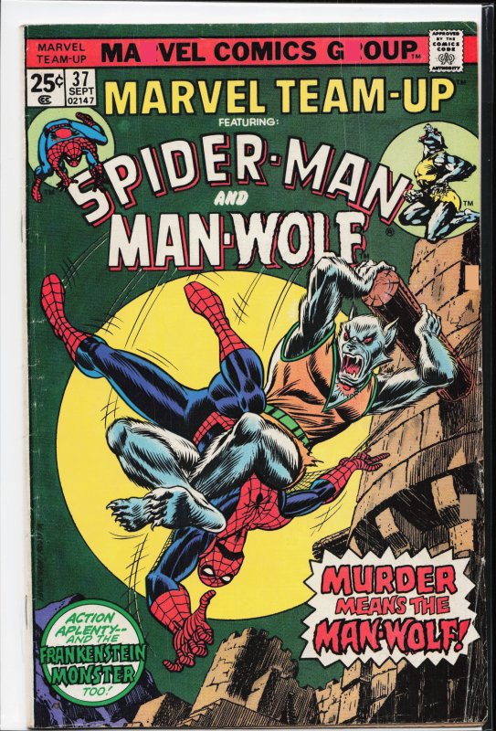 Marvel Team-Up #37 (1975) Man-Wolf