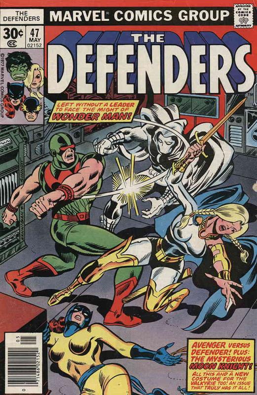 Defenders, The #47 FN ; Marvel | May 1977 Moon Knight