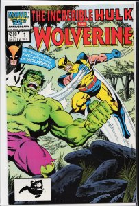 The Incredible Hulk and Wolverine (1986) Wolverine