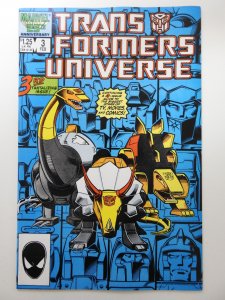 Transformers Universe #3 (1987) Beasts! Beautiful NM- Condition!