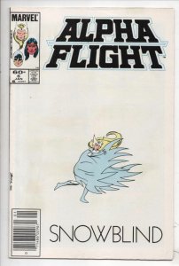 ALPHA FLIGHT #6, VF, SnowBlind, John Byrne, 1983, more in store, UPC