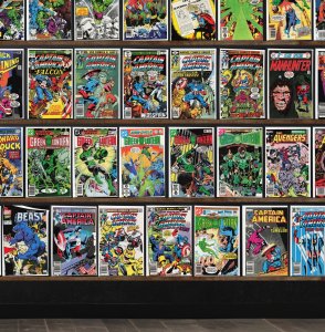 Huge Lot 140+ Comics with Captain America, The Avengers, Green Lantern & More!