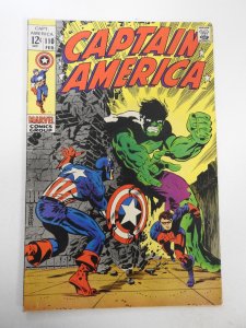 Captain America #110 (1969) FN- Condition!