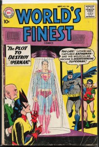 World's Finest Comics #104 (1959) Superman and Batman and Robin