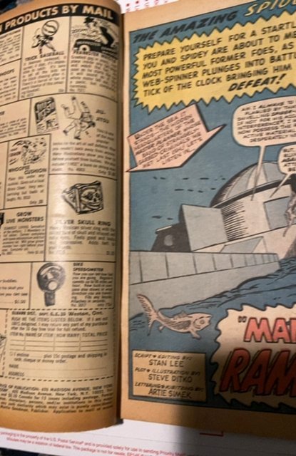 The Amazing Spider-Man #32 (1966)man on a rampage