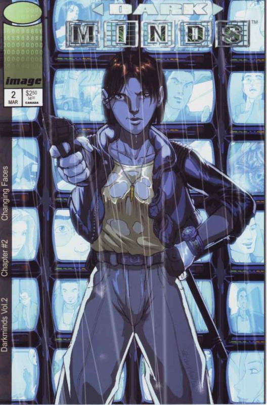 Darkminds (Vol. 2) #2B VF/NM; Image | save on shipping - details inside