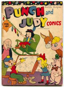 Punch and Judy #7 1946-Hillman-Funny Animals Golden Age G