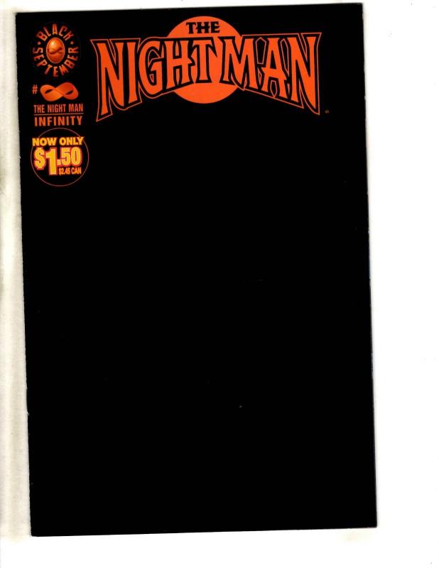 Lot Of 9 Night Man Malibu Comic Books Infinity + # 1 2 3 + # 1 2 3 (2) 4  CR29