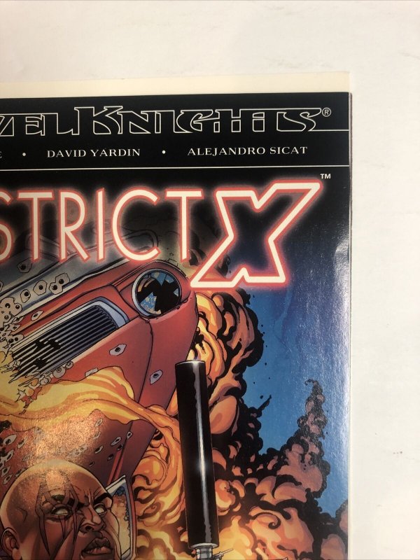 DistrIct X (2004) # 2 (NM) | 1st Appearance Mister M Omega Level Mutant!