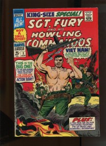 SGT. FURY ANNUAL #3 (7.5) VIET NAM!