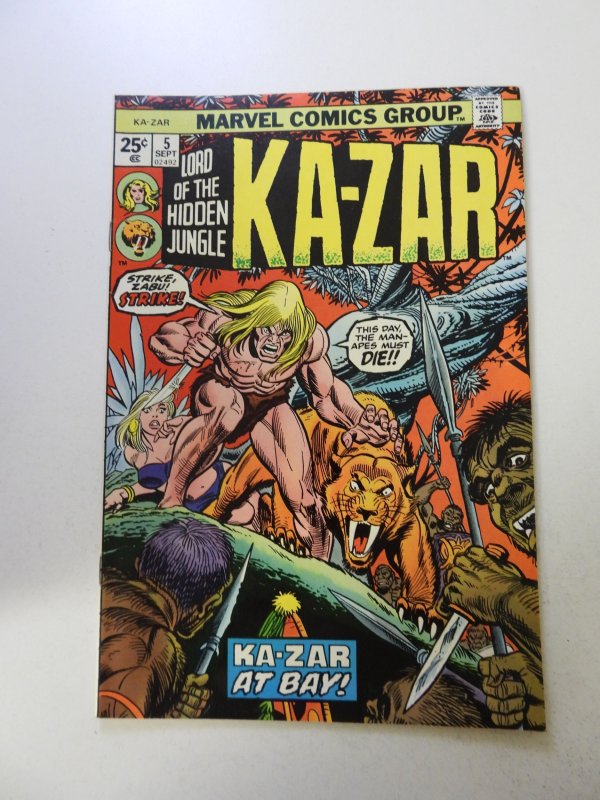 Ka-Zar #5 (1974) VF condition