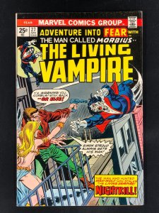 Adventure into Fear #27 (1975) VF Michael Morbius! Simon Stroud Appearance