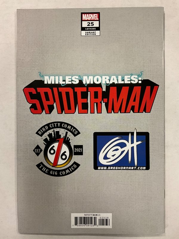 Miles Morales: Spider-Man #25 Horn Cover B (2021)