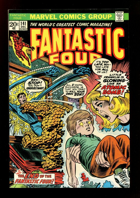 FANTASTIC FOUR #141 - ANNIHILUS APPEARANCE (7.0) 1973