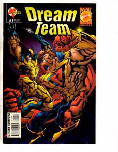 Lot Of 3 Indy Comics Deathmate Bone Sourcebook Dream Team # 1 Valiant Image J203