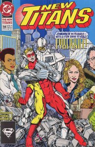 New Titans, The #94 VF ; DC | Louise Simonson Cyborg