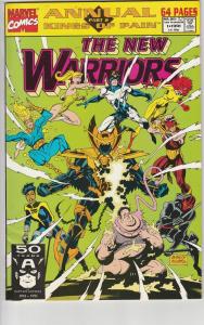 4 The New Warriors Marvel Comic Books # 40 41 42 Annual # 1 Nova Mignola EP1