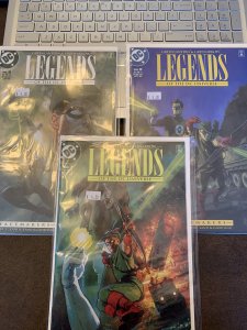 Legends of the DC Universe #7,8,9  1998  3 Part GL/GA Set!  Denny O'Neil!