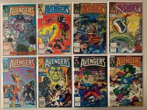 Avengers comics lot #158-299 + 4 annuals 45 diff avg 6.0 (1977-1988)