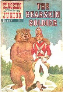 Classics Illustrated Junior #567 The Bearskin Soldier  FN