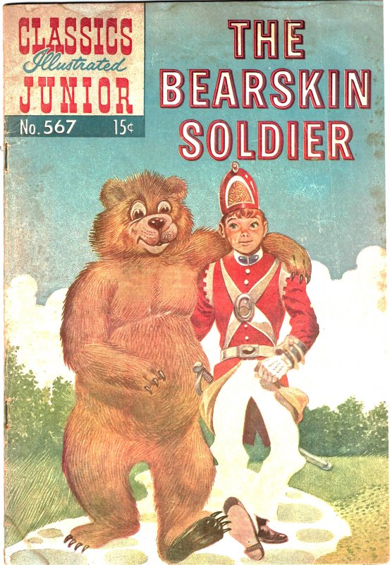 Classics Illustrated Junior #567 The Bearskin Soldier  FN