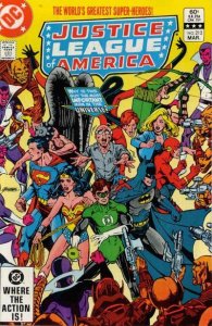 Justice League of America #212 VF ; DC | March 1983 George Perez