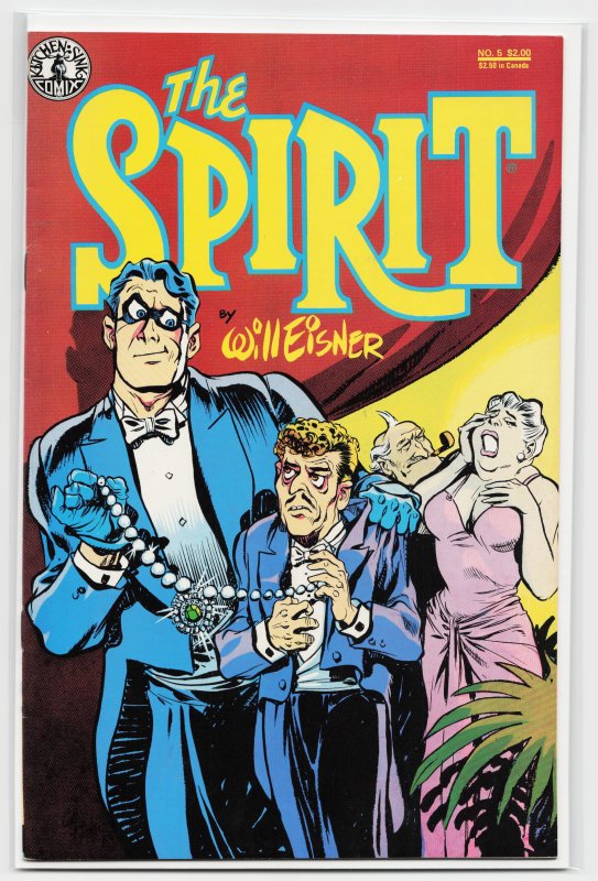 The Spirit #5 (1984) The Spirit
