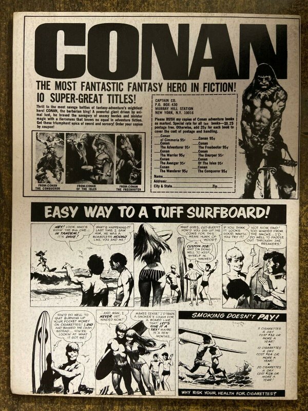 VAMPIRELLA #13 (Warren,9/1971) FINE PLUS (F+) Goodwin, Gonzalez