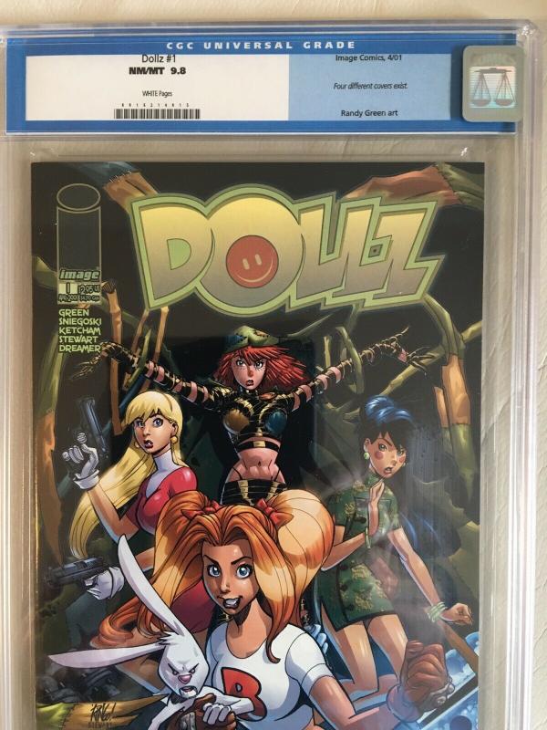 DOLLZ #1 CGC 9.8 (2001) IMAGE DC COMICS