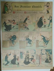 Granny Goodthing Sunday Page by Follett  from 1/16/1910 Full Page Size!