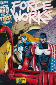 Force Works #1 FN ; Marvel | Dan Abnett/Andy Lanning Pop-Up cover