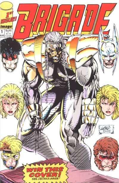 Brigade (1992 series) #1, NM- (Stock photo)