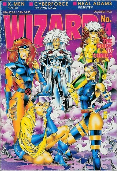 Wizard: The Comics Magazine #14 VF/NM ; Wizard | with X-Men poster