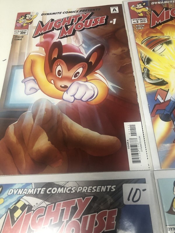 Mighty Mouse (2017) Set Issues # 1-3 (VF/NM) Dynamite Comics • Sholly Fisch