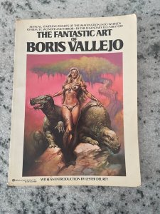 The Fantastic Art Of Boris Vallejo 1978 1st Edition Ballantine Book Fantasy J982