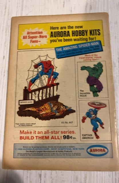 The X-Men #28 (1967)first app of Banshee tanning/Foxxing