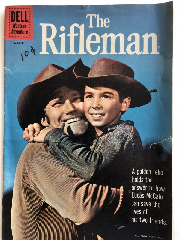 Rifleman #6,GD reader w/ inch tear)photo)Toth 6 pages