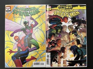 AMAZING SPIDER-MAN #43 CVR A + 1:25 LUPACCHINO VAR 2024 NM IN-HAND PROSHIPPER