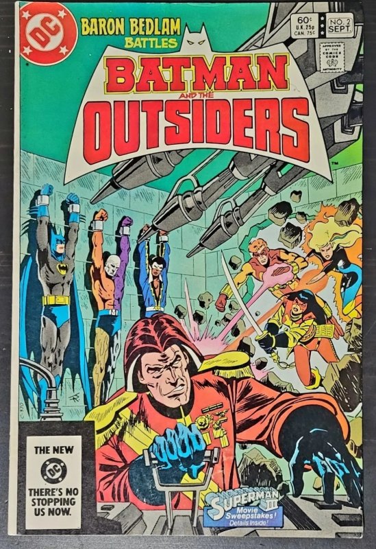 Batman and the Outsiders #2 Direct Edition (1983)