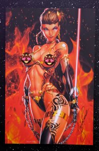 SIGNED Miss Meow #1 || Jamie Tyndall May the 4th Sith Virgin || NM w/ COA