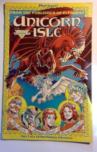 Unicorn Isle #1 (1986) Warp Graphics 1st Print Comic Book