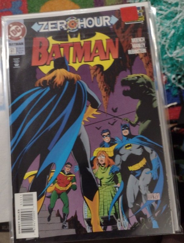 Batman # 511  1994,   zero hour batgirl  barbara gordon oracle