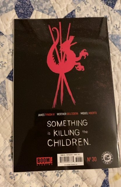 SOMETHING IS KILLING THE CHILDREN #30 DIAZ FOIL VIRGIN VARIANT LE 500 NM