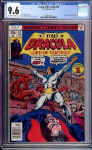 Tomb of Dracula #63 (Marvel, 1978) CGC 9.6 — Second Highest Graded